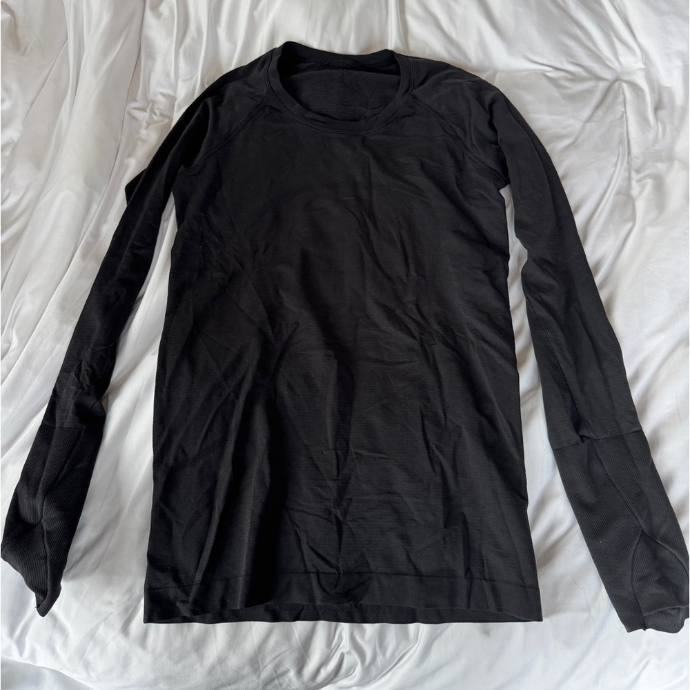 Black Lululemon long sleeve